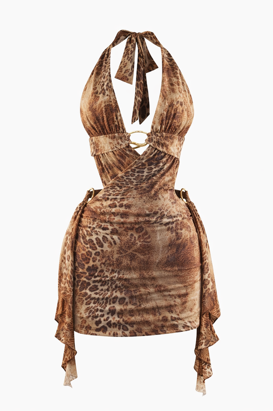 Jungle Fever Mini Dress