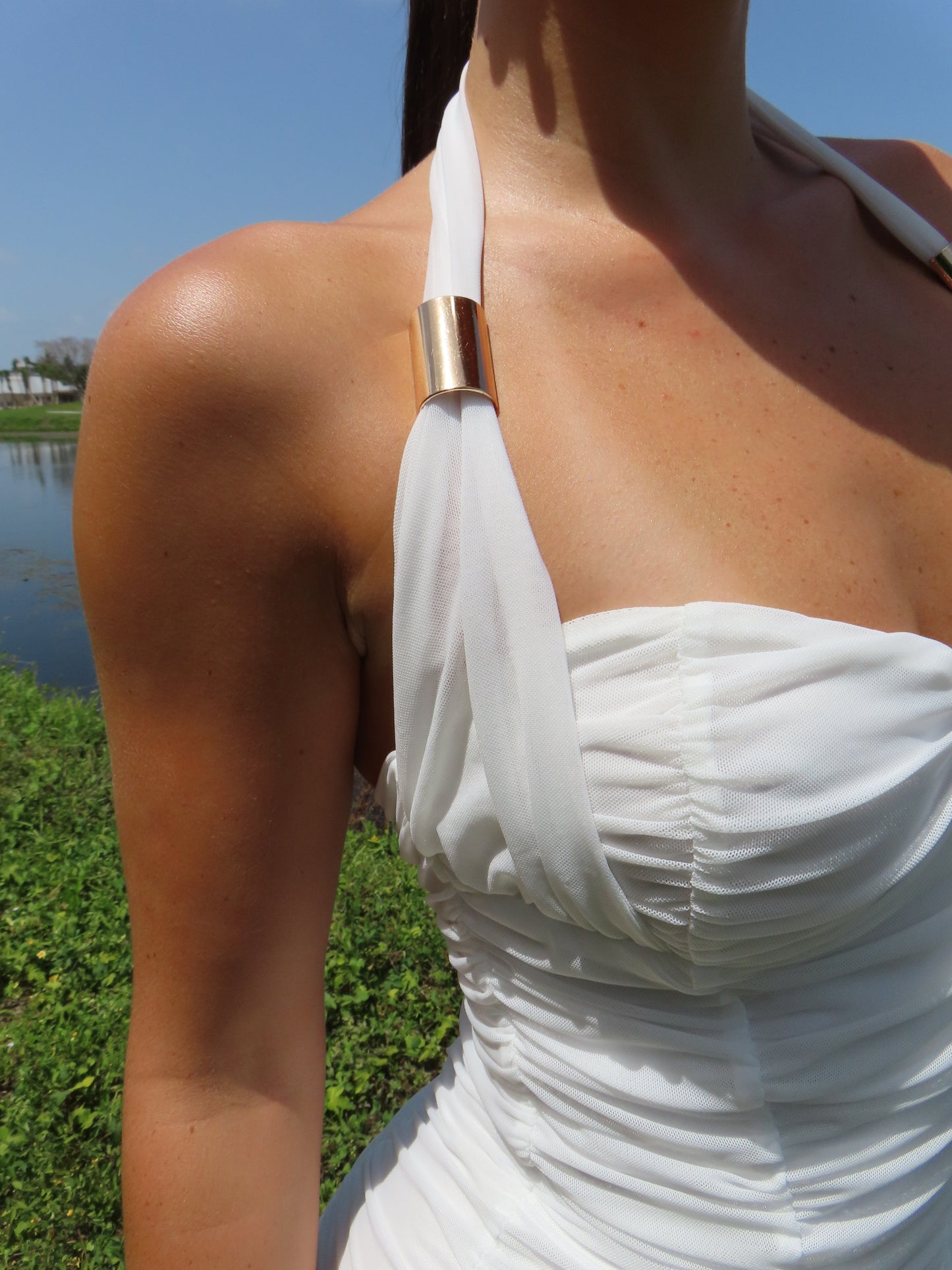 The Santorini Mini Dress