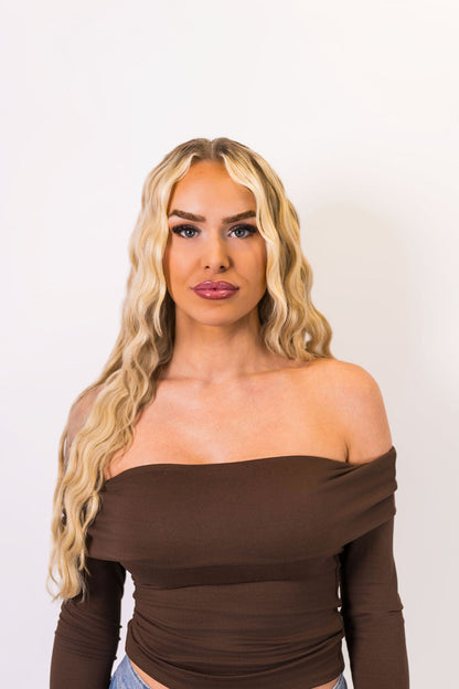 Toasty Off The Shoulder Top